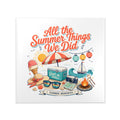 Summer Memories Hardcover Photo Book — "All the Summer Things We Did"