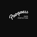 Kids Hoodie - "Progress Over Perfection" Motivational Pullover