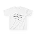 Kids Tee — "Be Good Do Good" Minimalist Positive Message Shirt